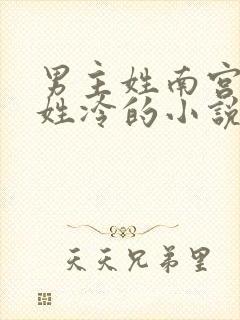 男主姓南宫女主姓冷的小说