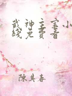 武神主宰小说在线免费看