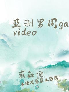 亚洲男同gay video