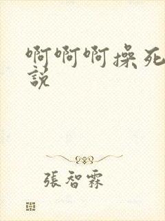 啊啊啊操死我小说