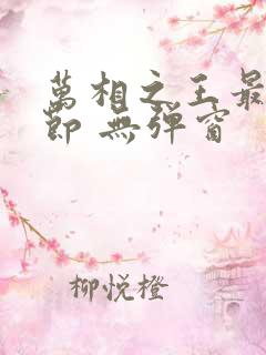 万相之王最新章节 无弹窗