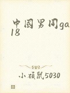 中国男同gay18