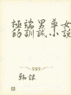 极端男尊女卑下的训诫小说