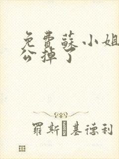 免费苏小姐你老公掉了