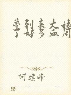 梦到来大姨妈流了好多血周公解梦