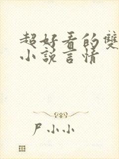 超好看的双男主小说言情