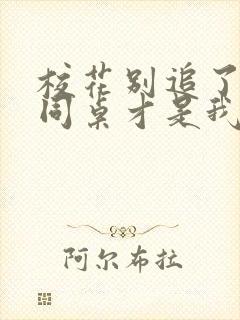 校花别追了高冷同桌才是我的白月光