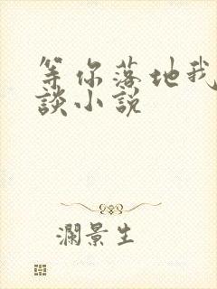 等你落地我们再谈小说