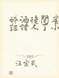 醉酒后闺蜜男友认错人了小说