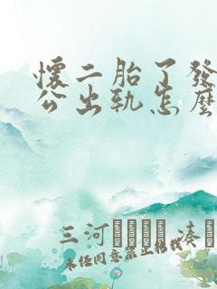 怀二胎了发现老公出轨怎么办