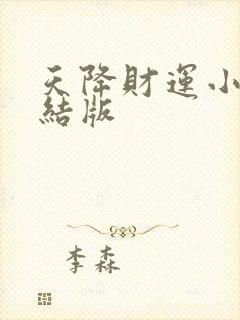天降财运小说完结版