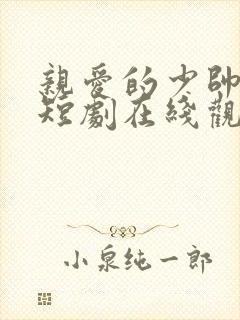 亲爱的少帅大人短剧在线观看