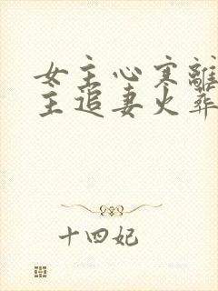 女主心寒离开男主追妻火葬场现言