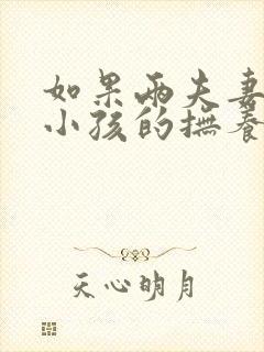 如果两夫妻离婚小孩的抚养权最终归谁