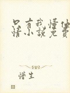 只有我懂他的柔情小说免费阅读