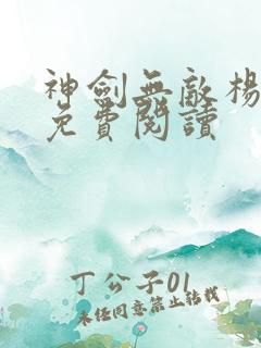 神剑无敌杨小天免费阅读