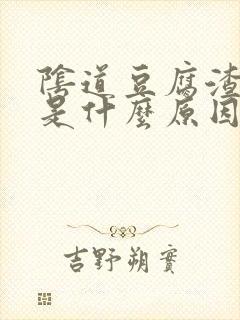 阴道豆腐渣东西是什么原因