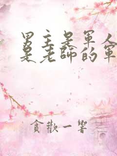 男主是军人女主是老师的军旅言情