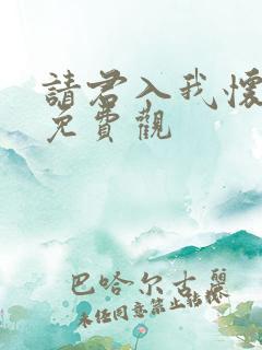 请君入我怀短剧免费观