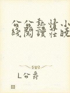 公公热情小说在线阅读庄晓慧全文