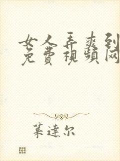 女人弄爽到高潮免费视频网站