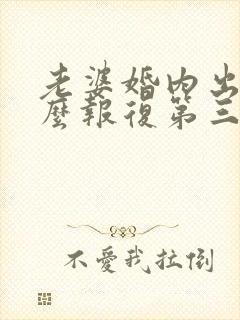 老婆婚内出轨怎么报复第三者