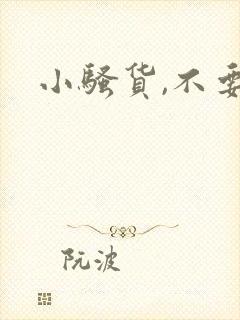 小骚货,不要了