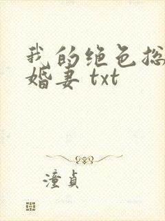 我的绝色总裁未婚妻 txt