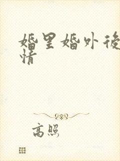 婚里婚外后续剧情