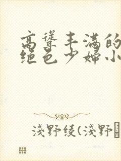 高耸丰满的双乳绝色少妇小说