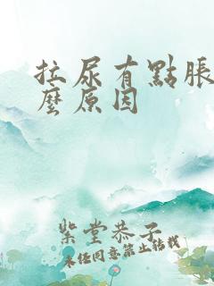 拉尿有点胀是什么原因