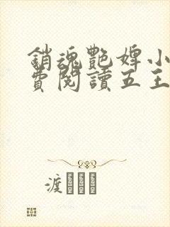 销魂艳婢小说免费阅读五王爷的小说