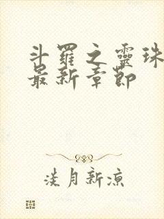 斗罗之灵珠神剑最新章节