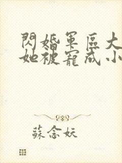 闪婚军区大佬后她被宠成小娇妻