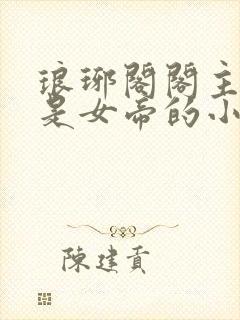 琅琊阁阁主老婆是女帝的小说