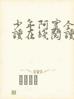 少年阿宾全文阅读在线阅读全文