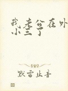 我老公在外边有小三了