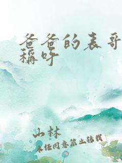 爸爸的表哥怎么称呼