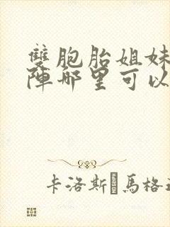 双胞胎姐妹齐上阵哪里可以看