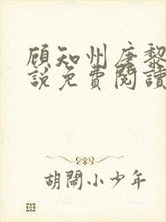 顾知州唐黎的小说免费阅读