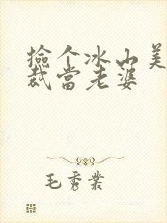 捡个冰山美女总裁当老婆