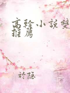 高干小说双男主推荐