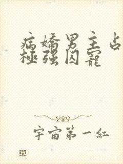 病娇男主占有欲极强囚宠