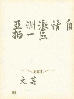 亚洲激情自拍偷拍一区