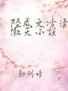 陆成文冷清秋龙傲天小说