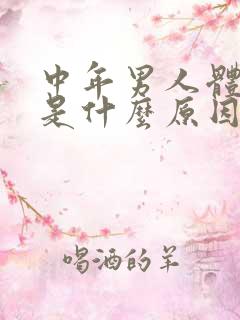 中年男人体味重是什么原因