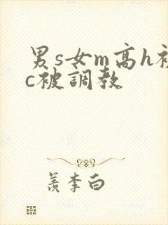 男s女m高h被c被调教