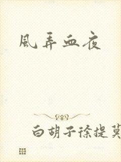 风弄血夜