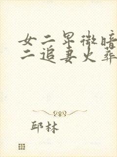 女二卑微暗恋男二追妻火葬场