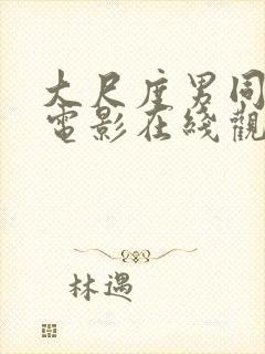 大尺度男同性恋电影在线观看